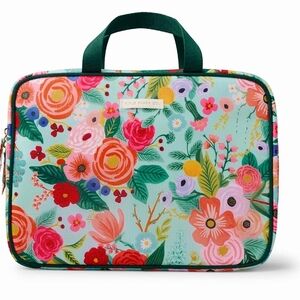 ❤️BUY 2 GET 1 FREE  Rifle Paper Co. Floral Travel Bag/Case, Garden Party,